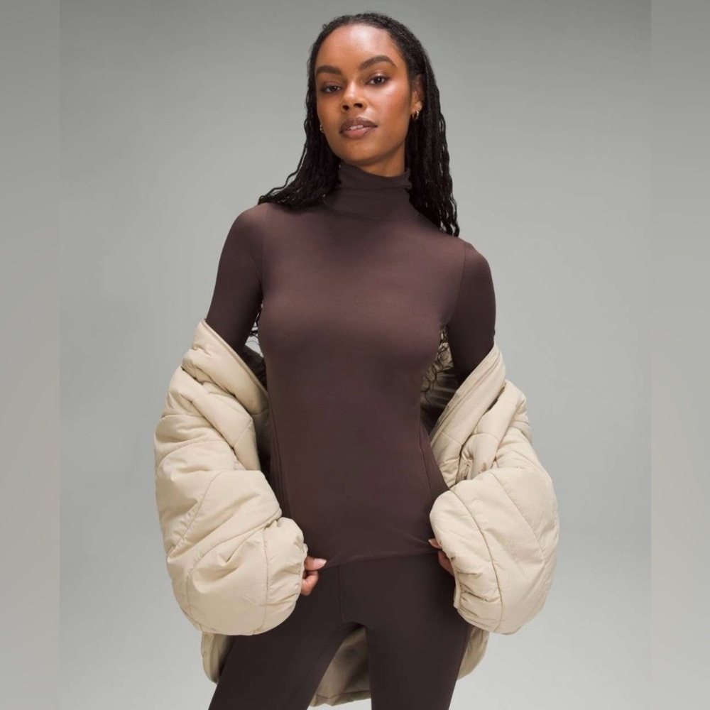 Lululemon Wundermost Ultra-Soft Nulu Long-Sleeve Turtleneck size small - Picture 2 of 9